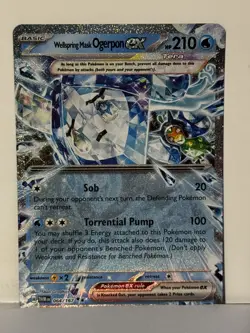 Wellspring Mask Ogerpon ex - 064/167 SV06: Twilight Masquerade NM Pokemon - Image 1