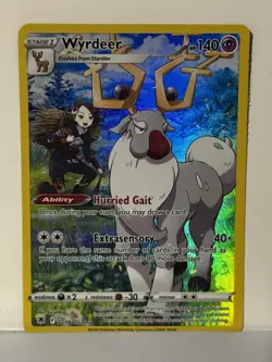 Wyrdeer TG06/TG30 SWSH10: Astral Radiance Trainer Gallery NM Pokemon - Image 1