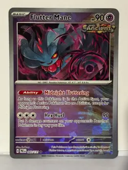 Flutter Mane (Master Ball Pattern) 043/131 SV: Prismatic Evolutions NM Pokemon - Image 1