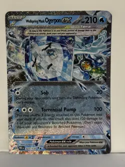 Wellspring Mask Ogerpon ex - 027/131 SV: Prismatic Evolutions NM Pokemon - Image 1