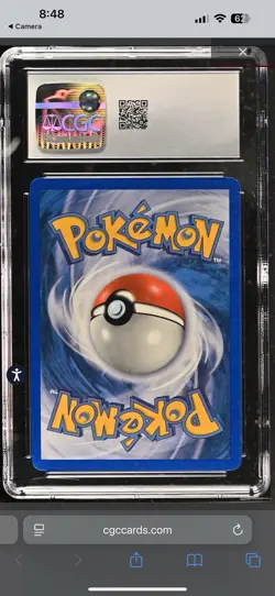 POKEMON 2006 EX CRYSTAL GUARDIANS TORCHIC CGC 10 - Image 2