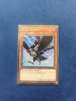Yugioh D.D. Crow RA02-EN002 Quarter Century Rare 1st Ed NM - Image 1