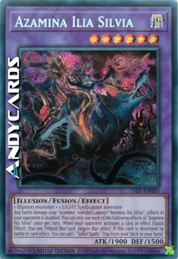 AZAMINA ILIA SILVIA • Segreta Emblema • 25LP EN010 • Lim • Yugioh! • ANDYCARDS - Image 1