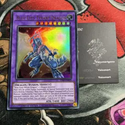 YuGiOh Blue-Eyes Tyrant Dragon ULTRA RARE 25LP World Championship 2025 Promo - Image 1