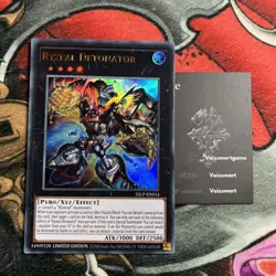 YuGiOh Ryzeal Detonator ULTRA RARE 25LP World Championship 2025 Promo Card - Image 1