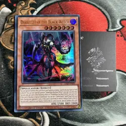 YuGiOh Diabellstar the Black Witch ULTRA RARE 25LP World Championship 2025 Promo - Image 1
