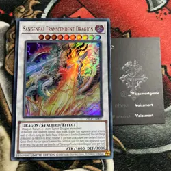 YuGiOh Sangenpai Transcendent Dragion ULTRA RARE 25LP WCS 2025 Limited Pack - Image 1
