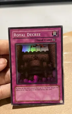 G1N Royal Decree TP4001 Ultra Rare NM Tournament Pack 4 Yugioh - Image 1