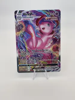 Mew VMAX 269/264 Fusion Strike Alternate Full Art Ultra Rare Pokemon Card NM - Image 1