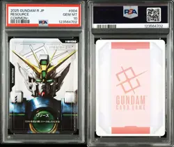 GUNDAM Resource PSA10 Card 004 702 Model R JP Gem MT Collectible Trading Card - Image 1