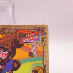 Sagat Street Fighter II Carddass Bandai Capcom TCG Card Japan No19 C49 - Image 4