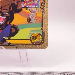 Sagat Street Fighter II Carddass Bandai Capcom TCG Card Japan No19 C49 - Image 5