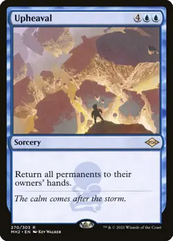 FOIL Upheaval Modern Horizons 2 Magic MTG Sorcery CARD 1x (270/303) - Image 1