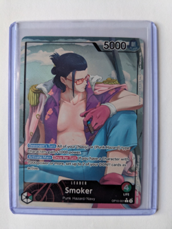 One Piece Card Game Smoker Alt Art Leader OP10-001 - Image 1