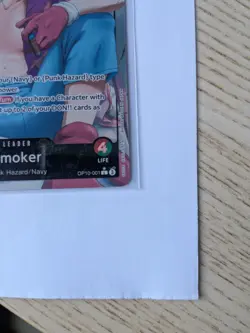 One Piece Card Game Smoker Alt Art Leader OP10-001 - Image 5
