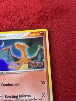 Charizard 6/108 Power Keepers Reverse Holo Pokemon Card Played Stamped - Image 2