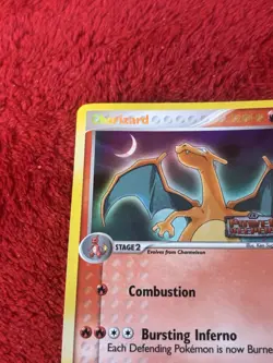 Charizard 6/108 Power Keepers Reverse Holo Pokemon Card Played Stamped - Image 3