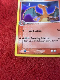 Charizard 6/108 Power Keepers Reverse Holo Pokemon Card Played Stamped - Image 4