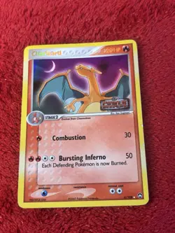 Charizard 6/108 Power Keepers Reverse Holo Pokemon Card Played Stamped - Image 5