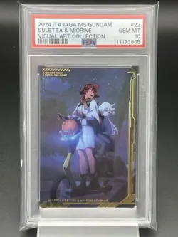 Gundam Itajara Miorine Suletta PSA10 Trading Card The Witch from Mercury - Image 1