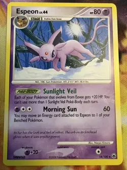 Espeon Majestic Dawn 18/100 - Regular Rare Pokemon Card Nintendo 2008 - Image 1