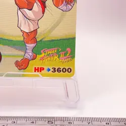 Sagat Street Fighter II Carddass Bandai Capcom TCG Card Japan No91 C49 #2 - Image 5