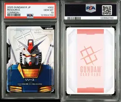 Gundam PSA 10 Card Resource #002 Gem Mint 10 Trading Card Collectible Item - Image 1