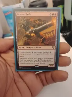 Blaster Hulk 0107 Modern Horizons 3 MTG Card, Near Mint Condition - Image 1