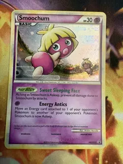 Smoochum HGSS13 - 2010 HGSS Black Star Promo Holo Pokemon Card - NM Condition - Image 1