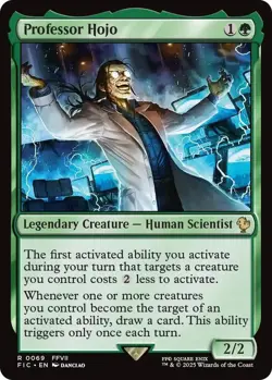Professor Hojo 0069 MTG Commander FINAL FANTASY Rare NP - Image 1