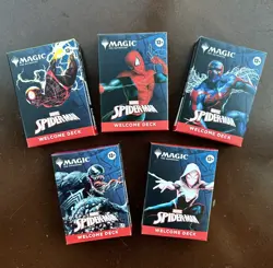 Exclusive Magic the Gathering MTG Spider-Man Welcome 10 Decks New Complete PAX - Image 1