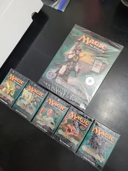 MTG 8th Edition Starter Set and Theme Decks Sealed - Image 1