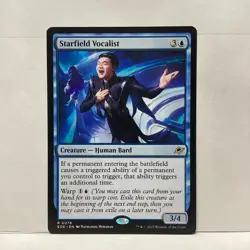 MTG Starfield Vocalist Magic: The Gathering Edge of Eternities Rare #0078 - Image 1