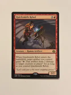 Quicksmith Rebel Aether Revolt Magic the Gathering MTG - Image 1