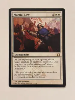 Martial Law Return to Ravnica Magic the Gathering MTG - Image 1