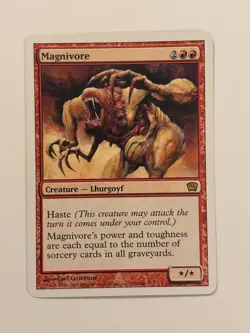 Magnivore 9th Edition Magic the Gathering MTG - Image 1