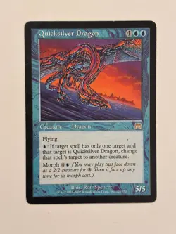 Quicksilver Dragon Onslaught Magic the Gathering MTG - Image 1
