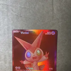 Victini Red RARE 171/086 Pokemon English White Flare Black Bolt PACK FRESH - Image 2