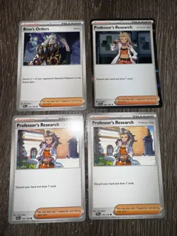 Pokemon Trainer Card Lot of 4. NM Condition. See Description - Image 1