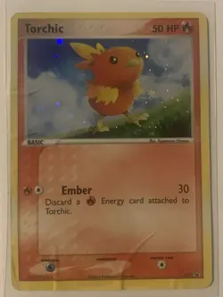 Pokemon TCG - Torchic 017/040 (Black Star Promo) Nintendo Promo Holo HP - Image 1
