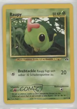Caterpie German Pokemon Neo Discovery #53 2001 - Image 1