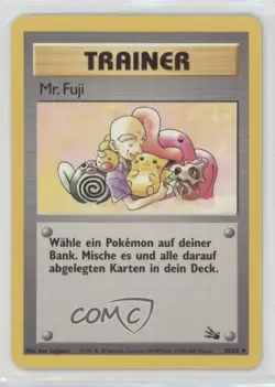 Mr Fuji German Pokemon Fossil #58 1999 - Image 1