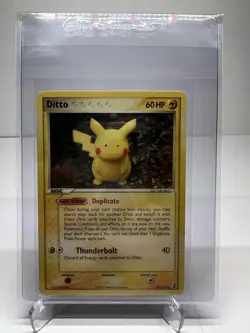 Ditto Pikachu 39/113 EX Delta Species MP-HP Pokemon TCG - Image 1