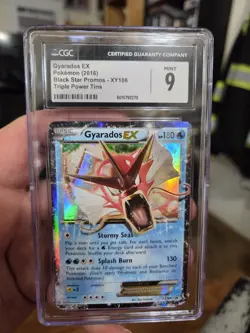 Pokemon 2016 XY Gyarados EX Black Star Promo #XY106 - CGC 9 MINT - Image 1
