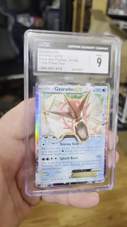Pokemon 2016 XY Gyarados EX Black Star Promo #XY106 - CGC 9 MINT - Image 2