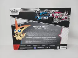 Pokemon TCG Black Bolt & White Flare Unova Victini Illustration Collection Box - Image 2