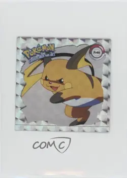 Raichu Artbox Pokemon Stickers Series 1 Prizm #Pr40 1999 - Image 1