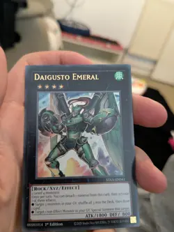 YuGiOh! Daigusto Emeral STAX-EN041 Ultra Rare 1st Edition - Image 1