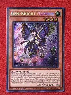 YuGiOh Competitive Complete Gem-Knight Deck! Nepyrim Master Diamond + Bonus - Image 1
