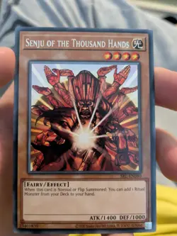 Senju Of The Thousand Hands, SRL-EN080, 2020 Rare, Yugioh - Image 1